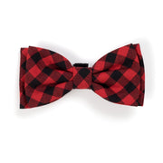 Bias Buffalo Red Plaid Collar & Lead Collection