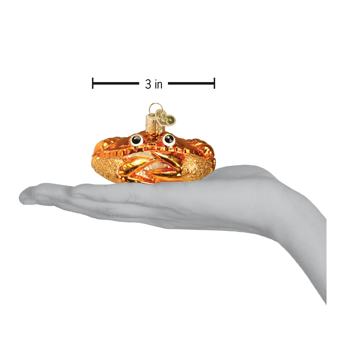 Crab Louie Ornament - Southlake Paws