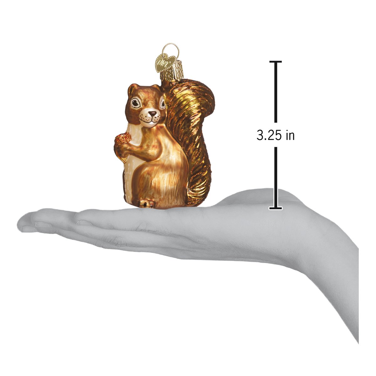 Squirrel Ornament - Southlake Paws