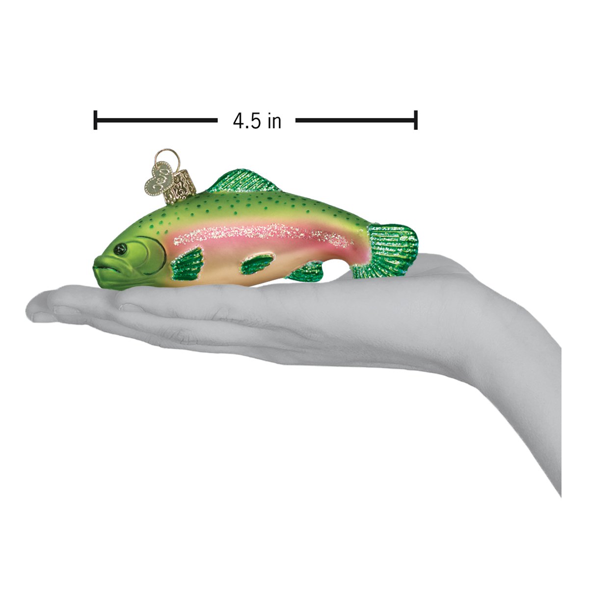 Rainbow Trout Ornament - Southlake Paws