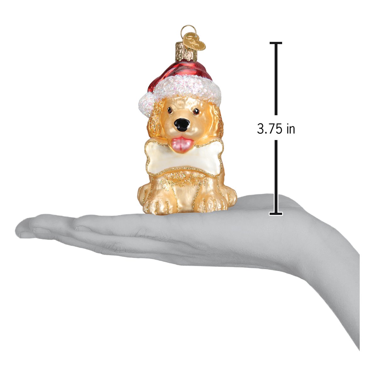 Jolly Pup Ornament - Southlake Paws