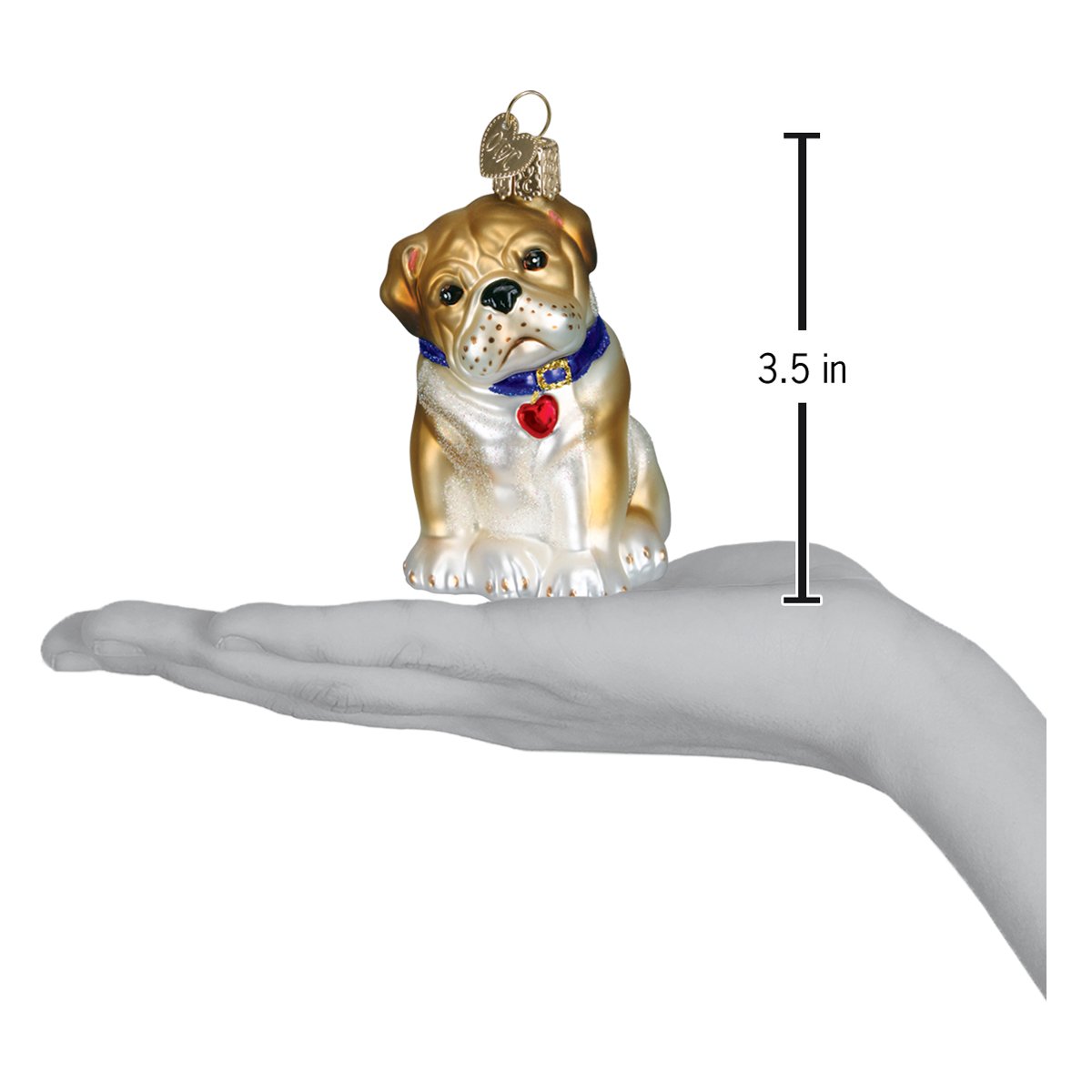 Bull Pup Ornament - Southlake Paws