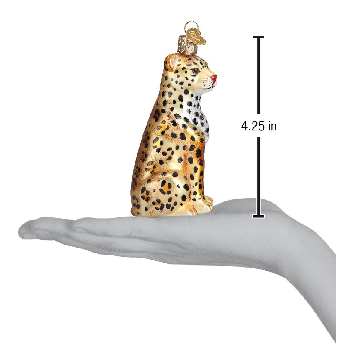 Leopard Ornament - Southlake Paws