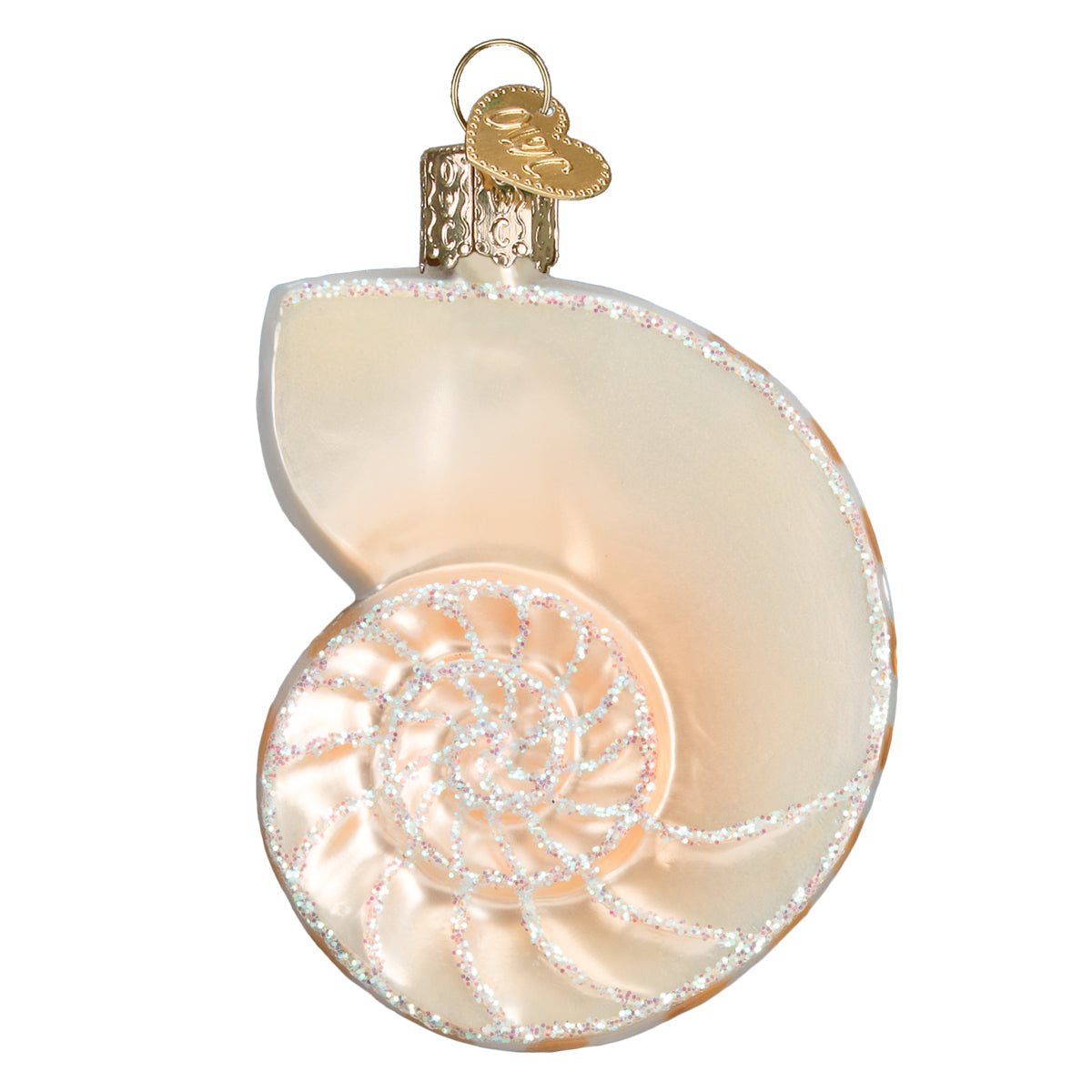 Nautilus Shell Ornament - Southlake Paws