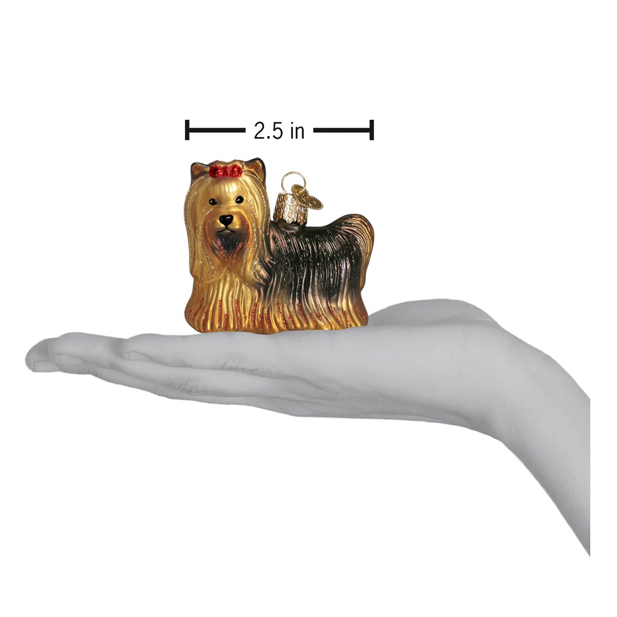 Yorkie Ornament - Southlake Paws