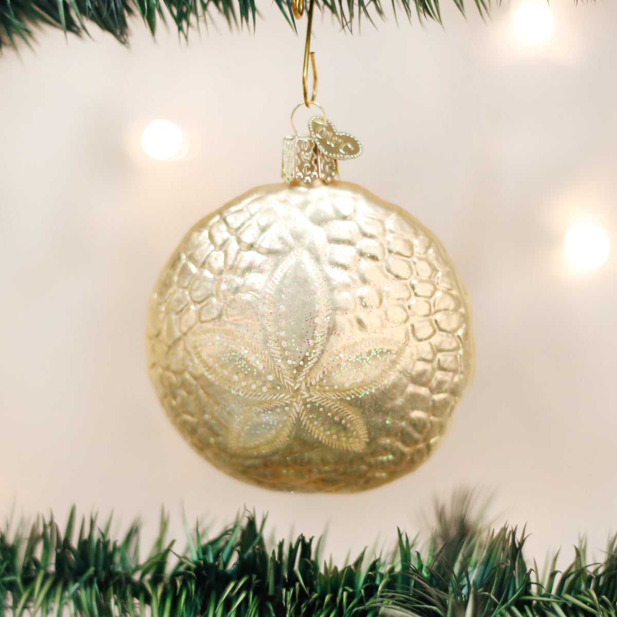 Sand Dollar Ornament - Southlake Paws