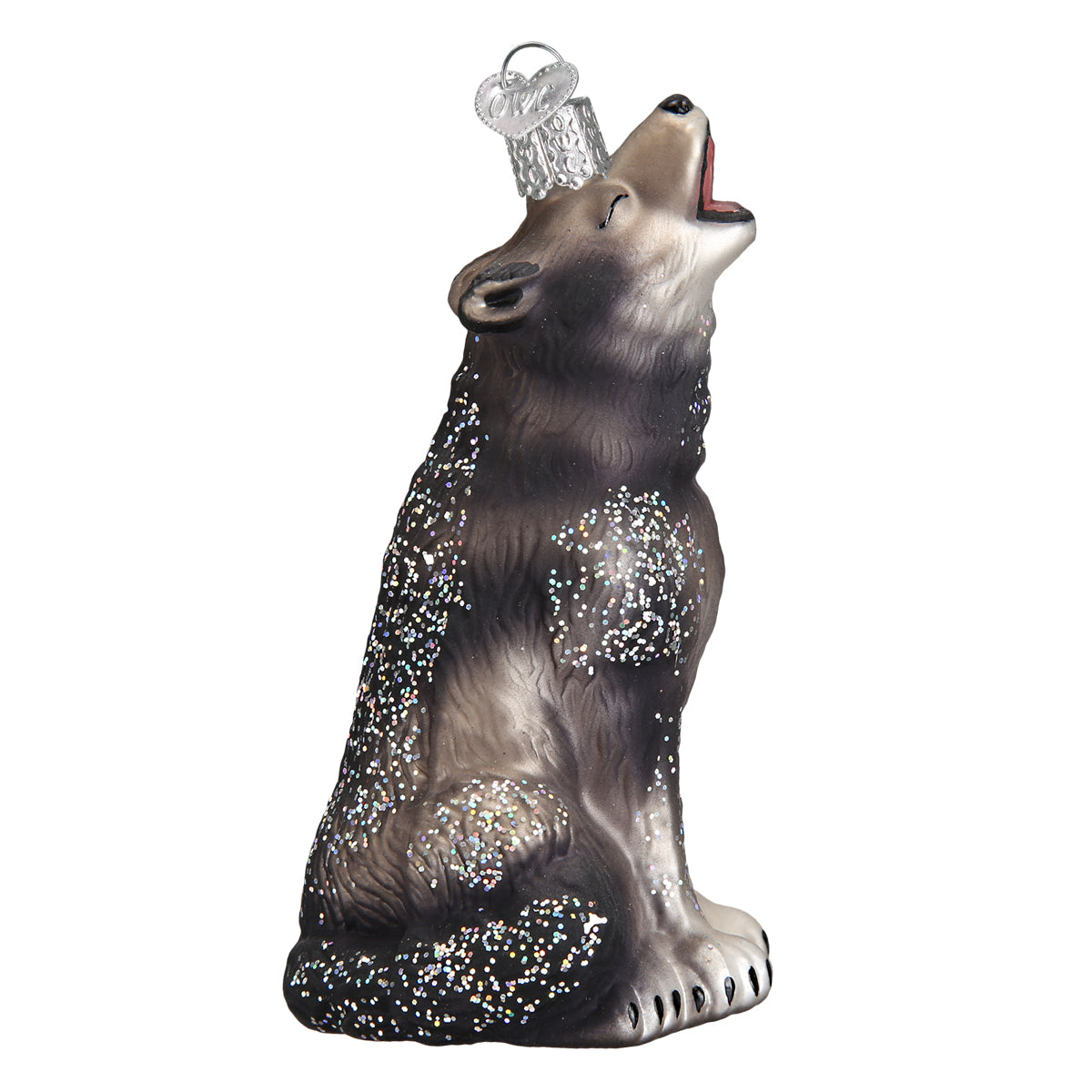 Howling Wolf Ornament - Southlake Paws