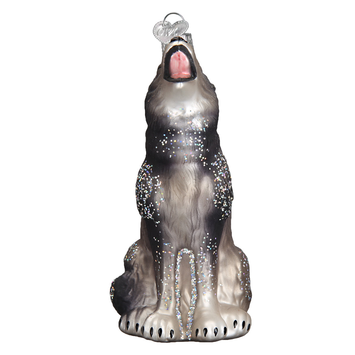 Howling Wolf Ornament - Southlake Paws