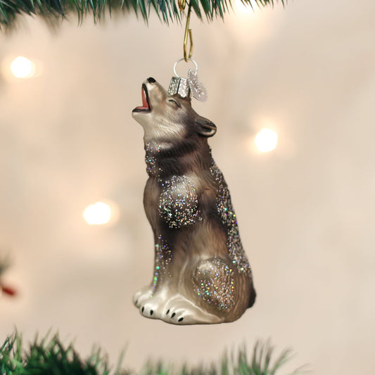 Howling Wolf Ornament - Southlake Paws