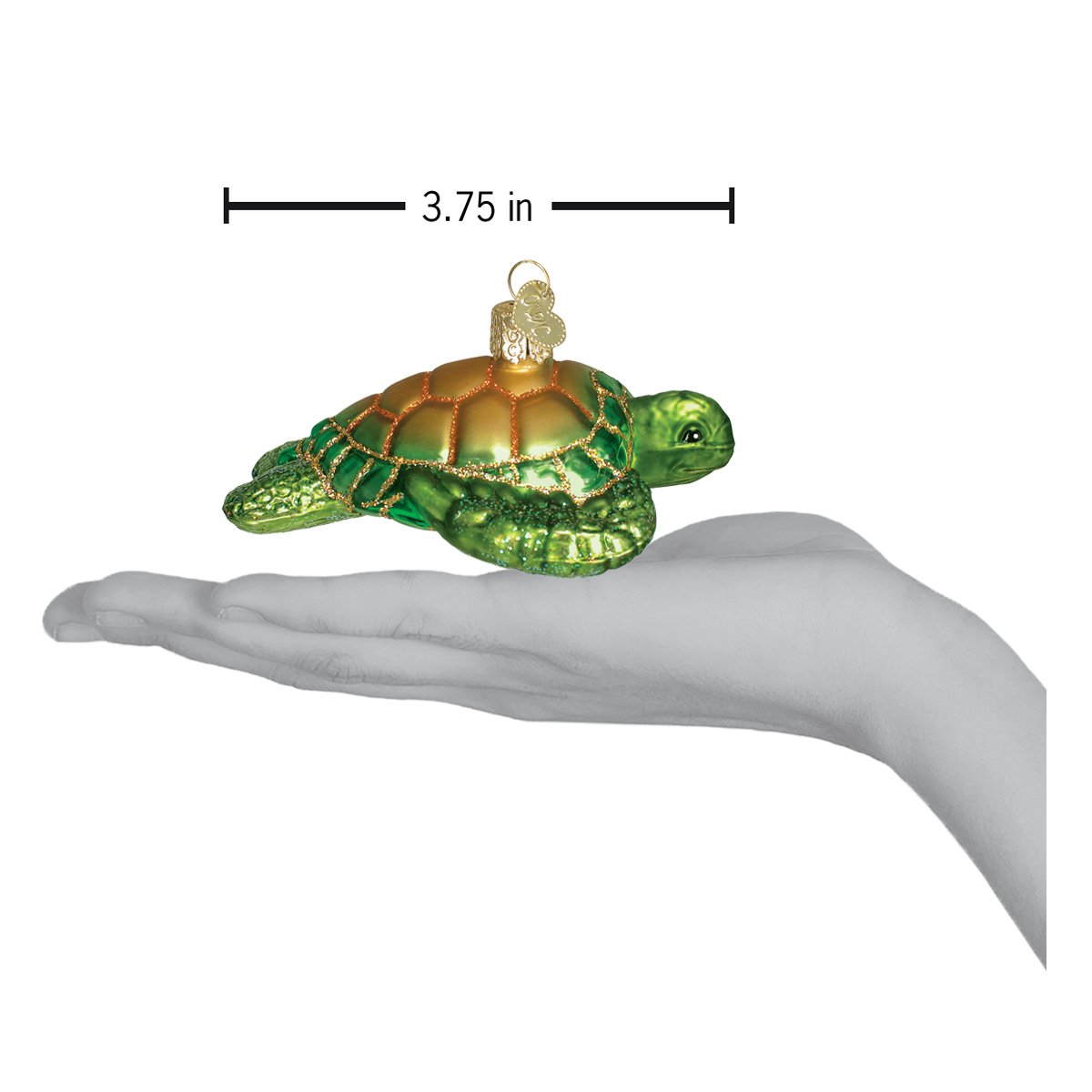 Green Sea Turtle Ornament - Southlake Paws