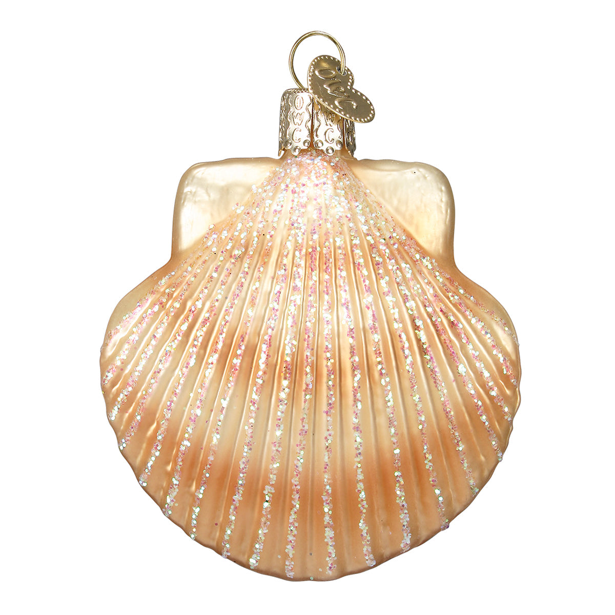 Scallop Shell Ornament - Southlake Paws