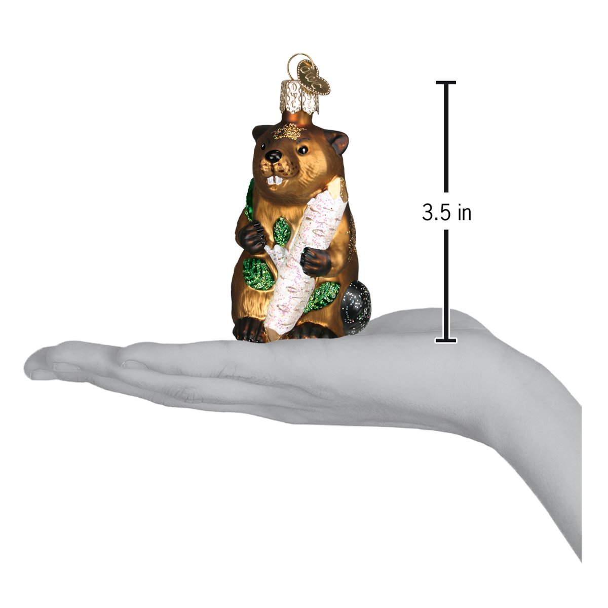 Eager Beaver Ornament - Southlake Paws