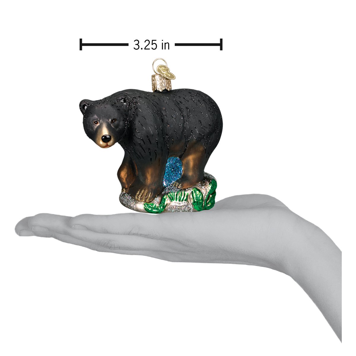 Black Bear Ornament - Southlake Paws