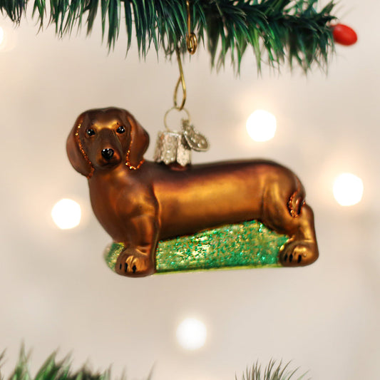 Dachshund Christmas Ornament - Southlake Paws