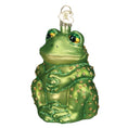 Load image into Gallery viewer, Sitting Frog Ornament - Southlake Paws
