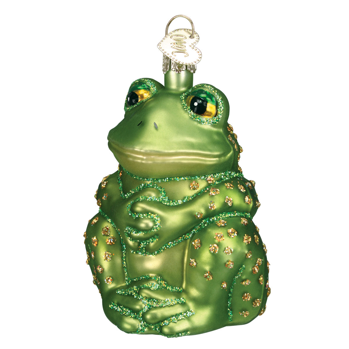 Sitting Frog Ornament - Southlake Paws