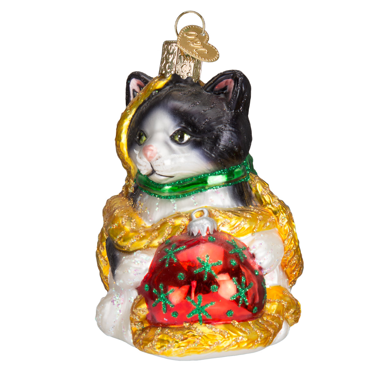 Holiday Kitten Ornament - Southlake Paws
