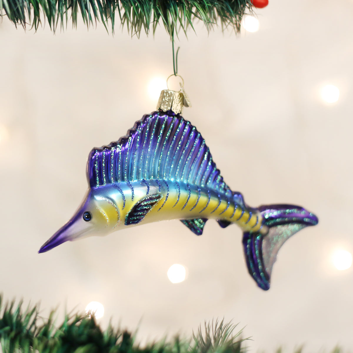 Sailfish Ornament - Southlake Paws