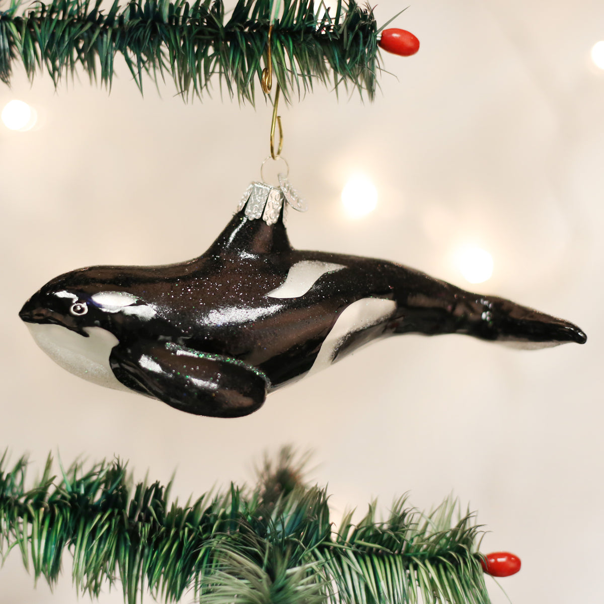 Orca Whale Ornament - Southlake Paws