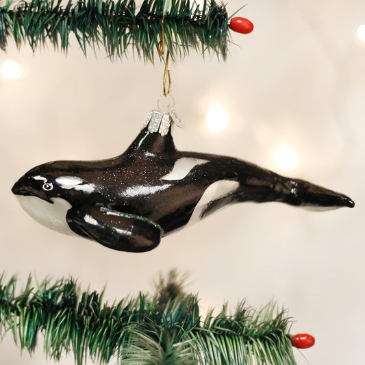Orca Whale Ornament - Southlake Paws
