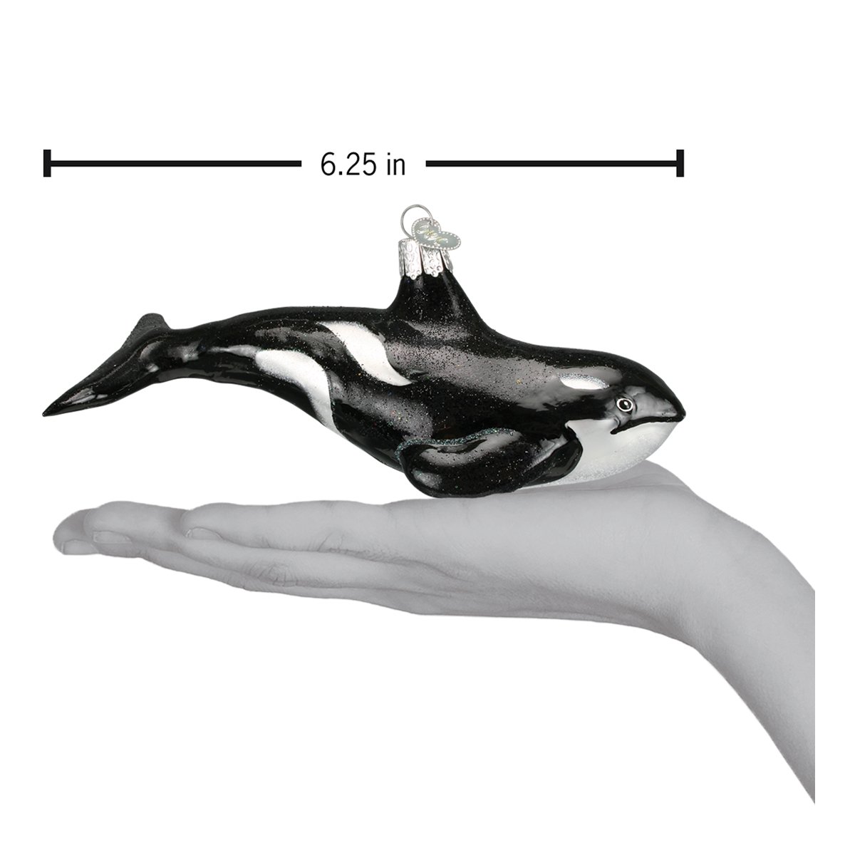 Orca Whale Ornament - Southlake Paws