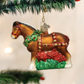 Load image into Gallery viewer, Holiday Clydesdale Ornament - Southlake Paws
