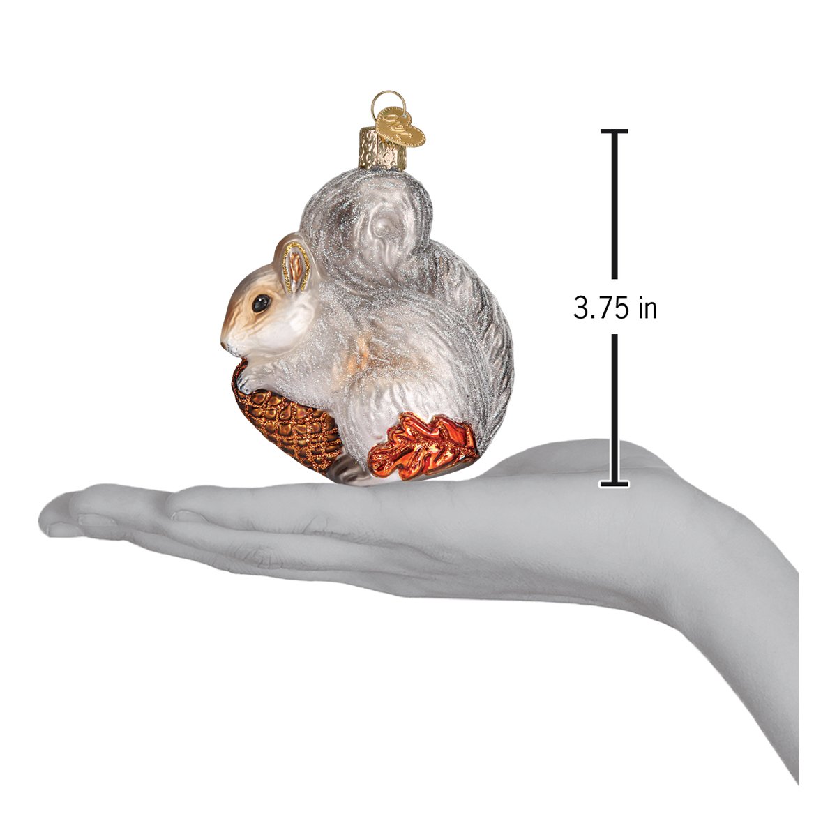 Hungry Squirrel Ornament - Southlake Paws