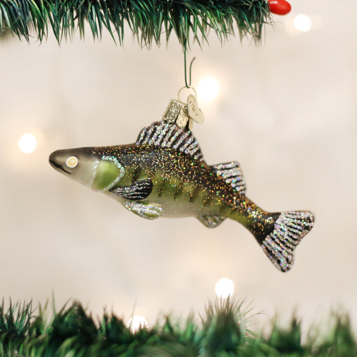 Walleye Ornament - Southlake Paws