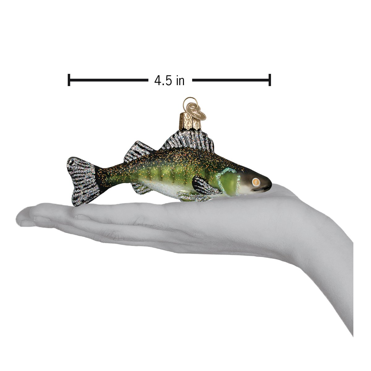 Walleye Ornament - Southlake Paws