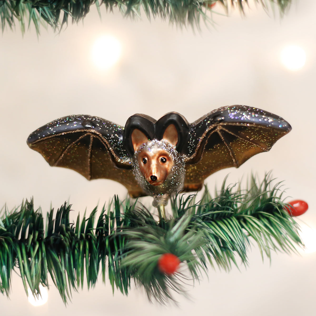Clip-on Bat Ornament - Southlake Paws
