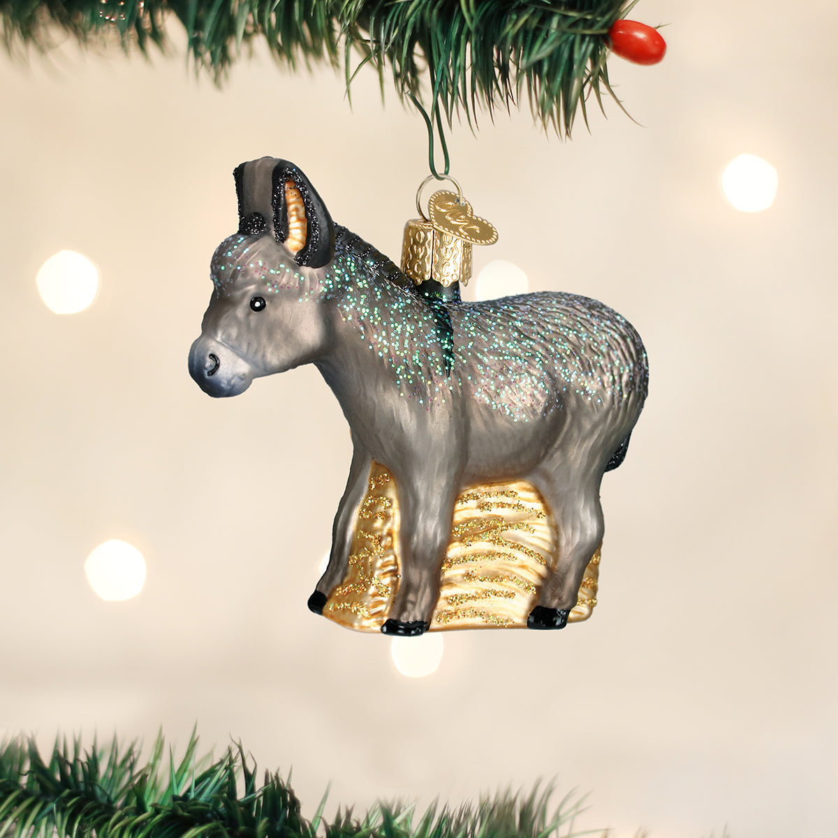 Donkey Ornament - Southlake Paws