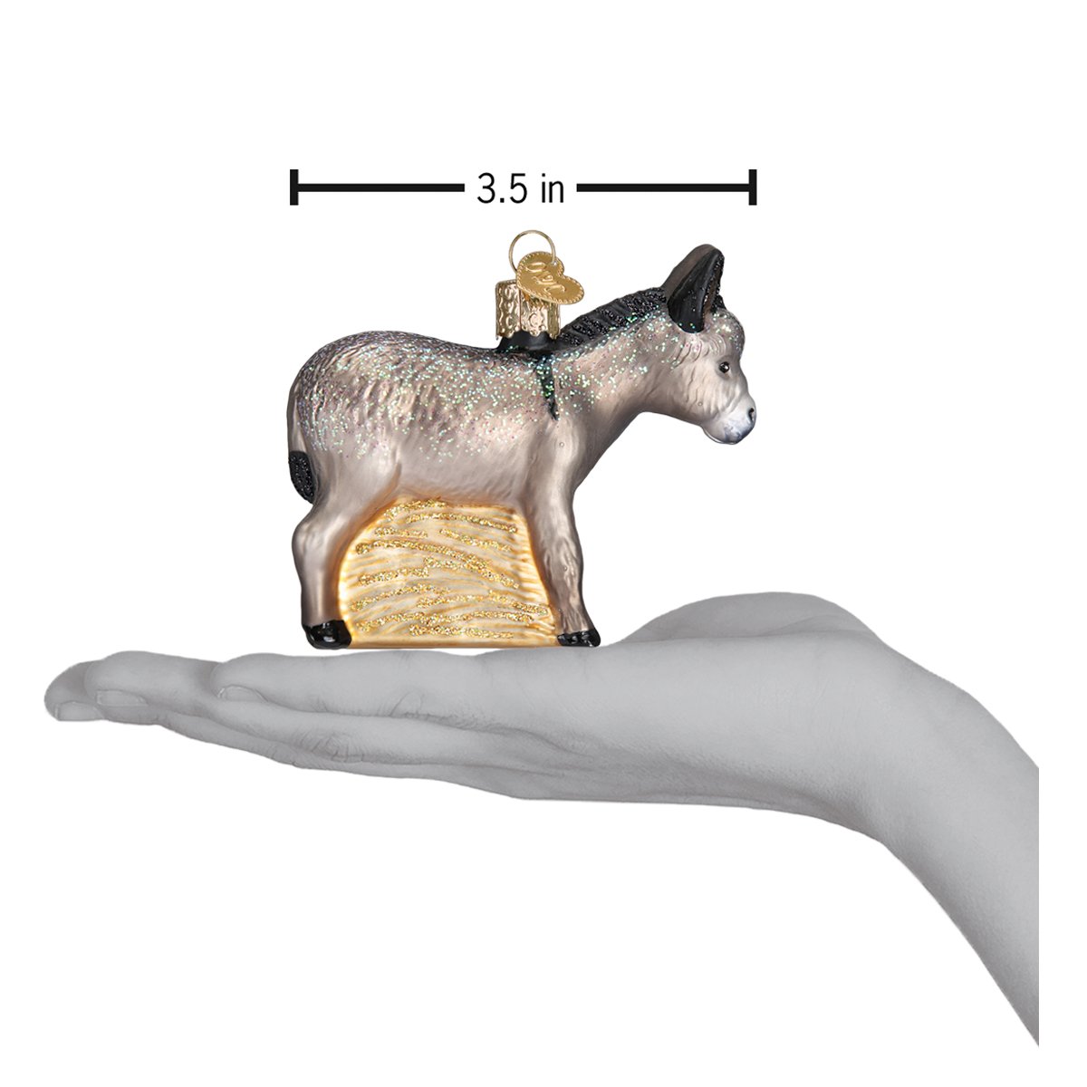 Donkey Ornament - Southlake Paws