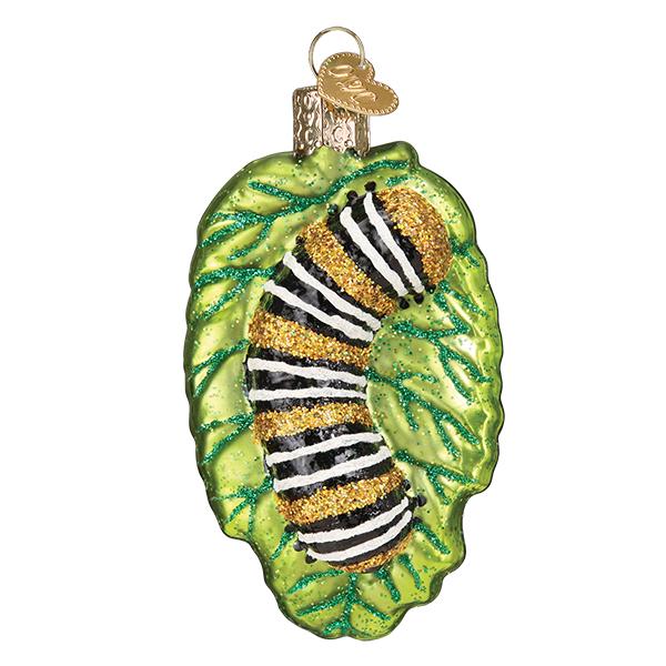 Fuzzy Caterpillar Ornament - Southlake Paws