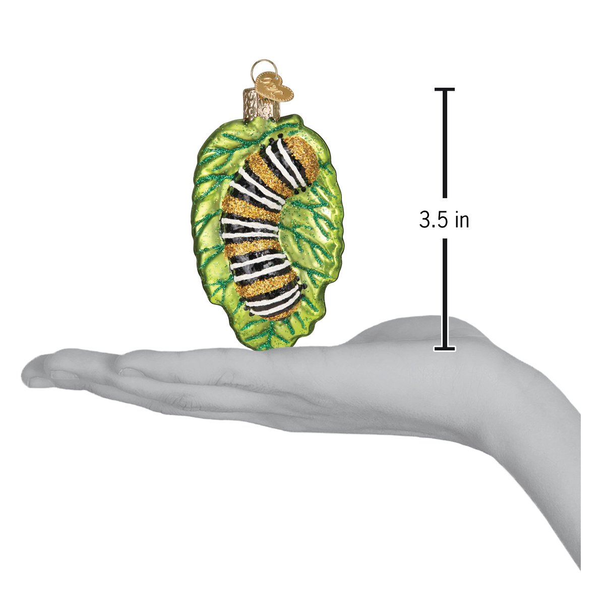 Fuzzy Caterpillar Ornament - Southlake Paws