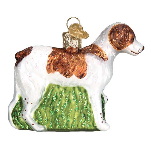 Brittany Spaniel Ornament - Southlake Paws