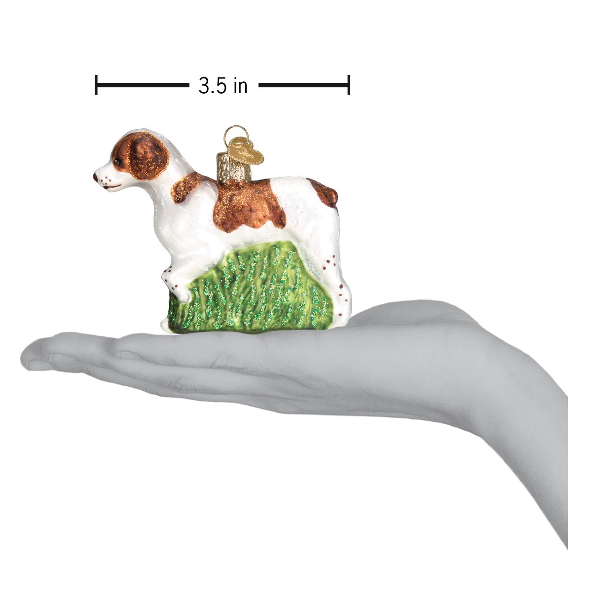 Brittany Spaniel Ornament - Southlake Paws