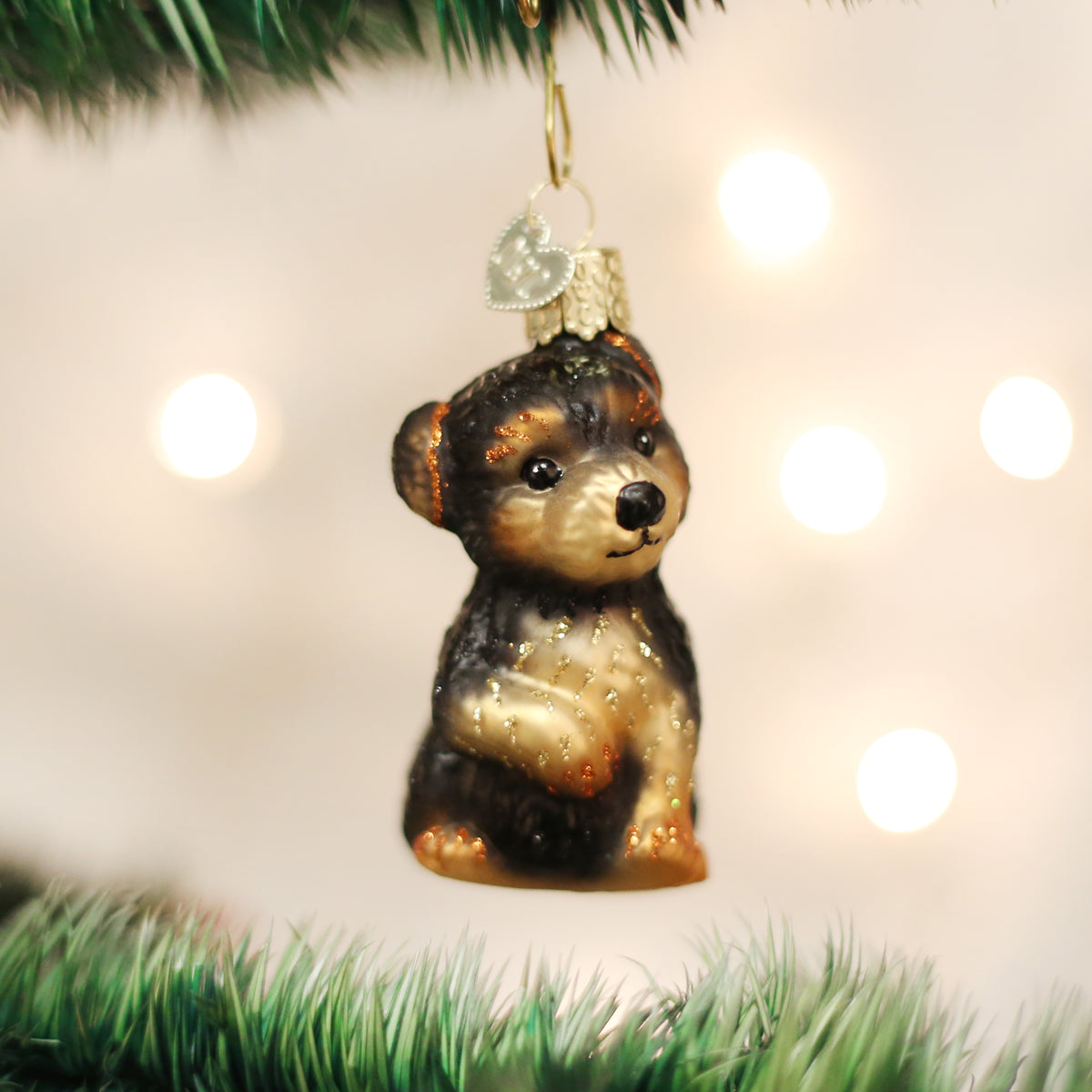 Yorkie Puppy Ornament - Southlake Paws