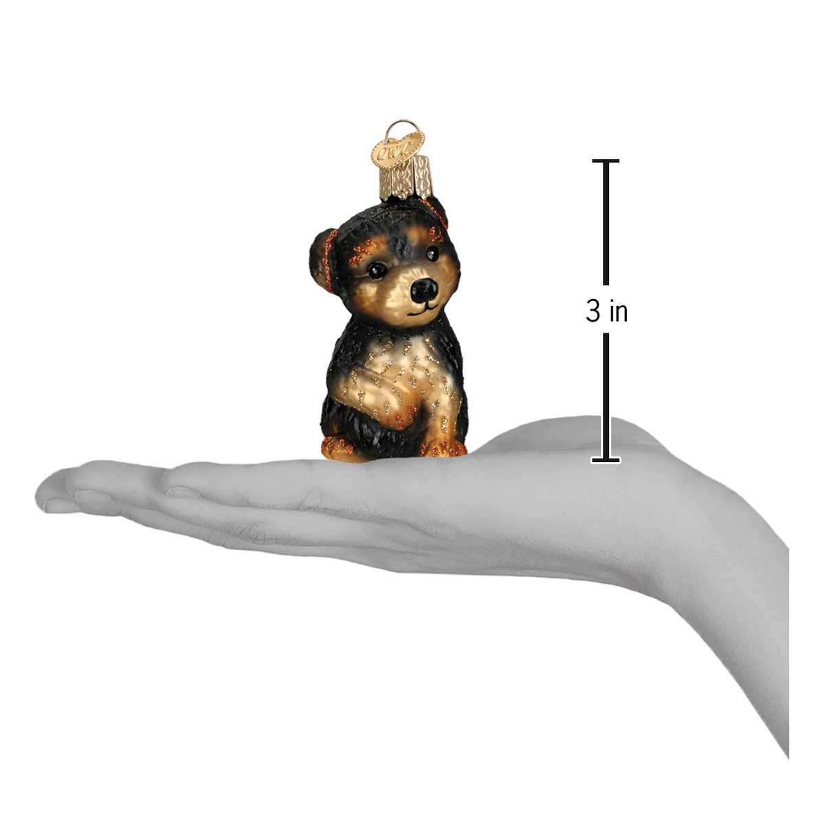 Yorkie Puppy Ornament - Southlake Paws