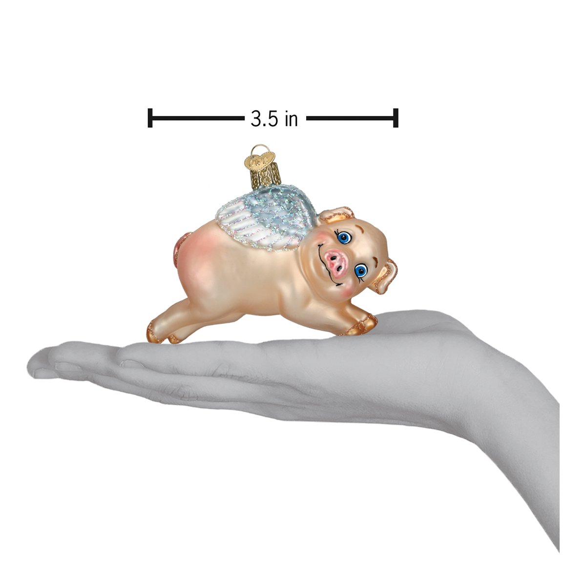 Flying Pig Ornament - Southlake Paws