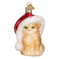 Load image into Gallery viewer, Santa's Kitten Ornament - Southlake Paws
