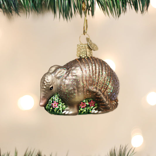 Armadillo Ornament - Southlake Paws