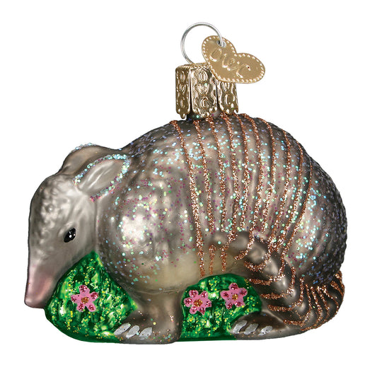 Armadillo Ornament - Southlake Paws