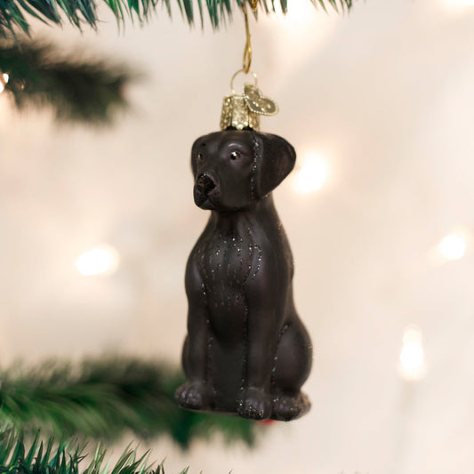 Black Labrador Ornament - Southlake Paws