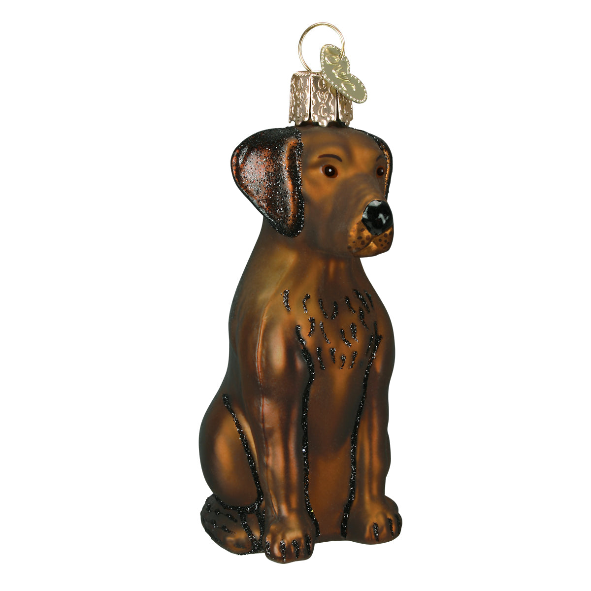 Chocolate Labrador Ornament - Southlake Paws