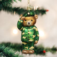 Load image into Gallery viewer, Army Bear Ornament - Southlake Paws
