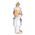 Load image into Gallery viewer, Navy Bear Ornament - Southlake Paws
