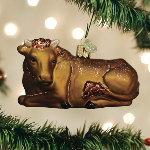 Ox Ornament - Southlake Paws