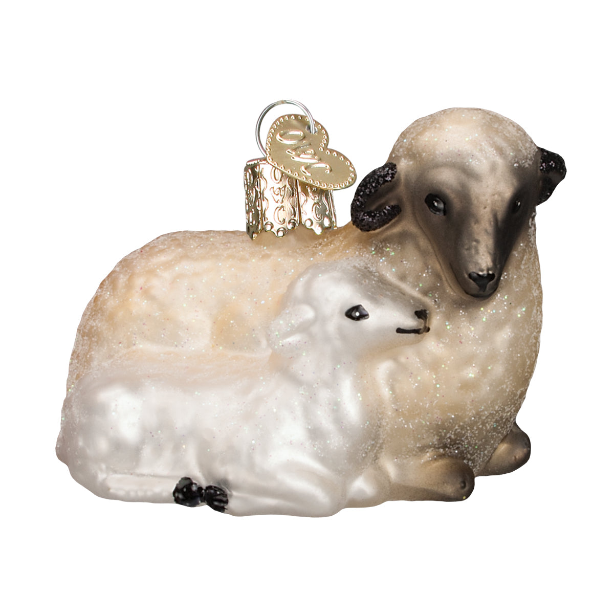 Sheep With Lamb Ornament - Southlake Paws