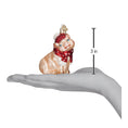 Load image into Gallery viewer, Snowy Pig Ornament - Southlake Paws
