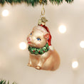 Load image into Gallery viewer, Holly Pig Ornament - Southlake Paws
